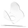 Beatifufu Foundation Mixing Palette Stainless Steel Spatula Acrylic Makeup Mixing Tray view 1