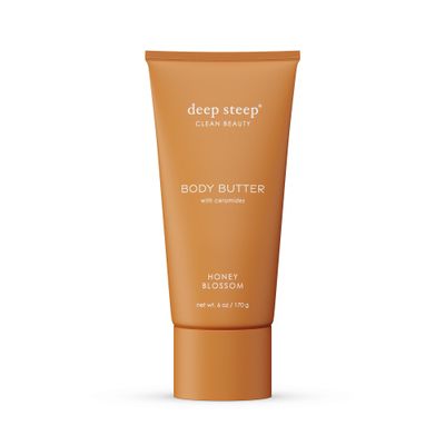 Deep Steep Body Butter with Ceramides for Intense Moisture 6oz (6 Ounces (Pack of 1), Honey Blossom)