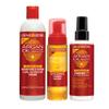 Creme of Nature Curly Hair Styling Kit with Argan Oil of Morocco, Keke Palmer's Favorites, Curl Activator, Styling Mousse, Leave-In Care Treatment (Bundle Pack of 3) view 1