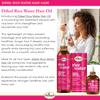 Difeel Rice Water Premium Hair Oil 2.5 oz. - Strengthening Rice Water Moisturizer for Hair view 3