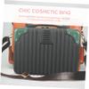HAPINARY Makeup Supplies Storage Box Travel Toiletries Bag Women Toiletry Bag Portable Makeup Organizer Cosmetic Case view 4