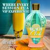 Devoted Creations Beach Club - Exclusive Skin Softening Copper Peptides + Elite Collagen Banking Complex with Peach Nectar & Acai Berry Extracts Indoor/Outdoor Dark Tanning Lotion view 3