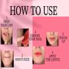 Authentic Moroccan Clay Pot Lip Stain - Traditional Berber Lipstick - Organic, Long-Lasting Lip Color view 4