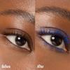 Black Radiance Cross Colours Mic Drop Mascara, Pigment-Rich Smudge-Resistant Formula, Intense Lash Volume, Built-In Flexible Brush, Paraben-Free & Cruelty-Free - Check 2 Blue view 4