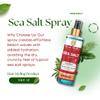 Rose Molly Tidal Wave Sea Salt Spray, 6.8 oz, Enhances Curls and Waves, Adds Bounce and Volume view 4