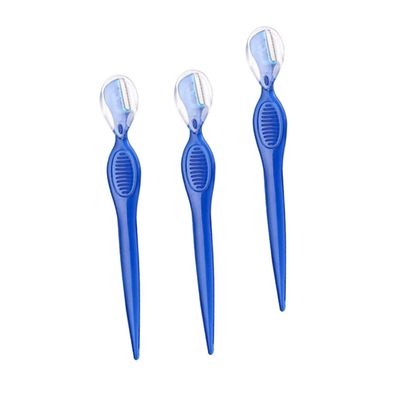 HAPINARY 3pcs Professional Eyebrow Razor Shaper Trimmer Beauty Tools Compact for Travel