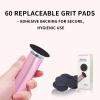 Dermave Electric Foot Callus Remover  Pedicure Tool with 60pcs Sanding Discs, Electric Foot Callus Remover, Callus Remover for Feet - Foot File for Dead Cracked Skin, Men/Women (Pink) view 4
