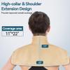 2 Pack 8 oz Castor Oil Organic Cold Pressed Unrefined Glass Bottle | 1 Pcs Castor Oil Pack Wrap for Shoulder, Neck & Upper Back view 3