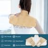 2 Pack 8 oz Castor Oil Organic Cold Pressed Unrefined Glass Bottle | 1 Pcs Castor Oil Pack Wrap for Shoulder, Neck & Upper Back view 4