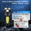 BlueFire Head Shaver for Bald Men, Corded 3D Electric Rotary Shavers with Pop-up Trimmer,Bald Head Close Shaver for Men, Rotary Shaver Electric Dry Shave view 4