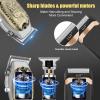 LQT Professional Hair Clipper Set for Men Electric Shaver Razor Cordless Hair Cutting Barber Clippers Beard Trimmer Mens Grooming Kit Gifts for him (Bronze) view 2