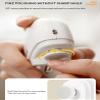 3 in 1 Automatic Electric Nail Clipper,Safe and Convenient Nail Trimmer with Polishing, USB Two-Speed Adjustment Electric Toe Nail Clippers Nail Cutter with Light for Kids Adult view 3