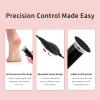 2025 Dermave Electric Foot Callus Remover for feet, ProfessionalPedicure Tool forDead Skin Removat, Best Electrie-Foot File for Women with 60 Sandpaper Discs for Soft Smooth feet view 3