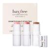 bayfree 3 PCS Makeup Cream Contour Stick Set, Highlighter Stick & Bronzer Stick & Blush Stick, Long Lasting, Natural Face Contour, Dewy & Matte Finish, Multi Stick Trio for All Skin view 1