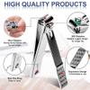 19Pcs/Set Pedicure Manicure Kit Professional Nail Clippers Stainless Steel Nail Cutter Set Tools view 2