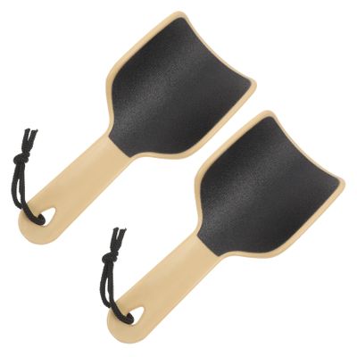 PLAFOPE Foot Care Kit Double-Sided Foot File Scrub Brush for Home or Travel Pedicure