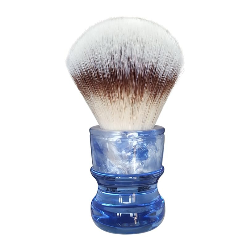 Dscosmetic 26mm A2S synthetic hair ice blue hande shaving brush