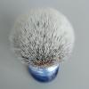 Dscosmetic 26mm A2S synthetic hair ice blue hande shaving brush view 3