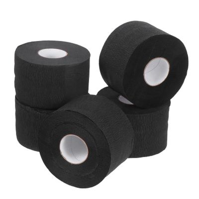 HAPINARY 5rolls Protective Neck Paper Strips for Hair Cutting Disposable Neck Covering Tissue Soft Absorbent Material for Salon and Hair Styling