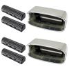 2025 Version Replacement Foil and Cutters for PRO Double Foil Shaver, Replacement Foil for PRO FXFS2 Shaver,2 Pack (Silver) view 2