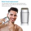 2025 Version Replacement Foil and Cutters for PRO Double Foil Shaver, Replacement Foil for PRO FXFS2 Shaver,2 Pack (Silver) view 4