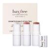 bayfree 3 PCS Makeup Cream Contour Stick Set, Highlighter Stick & Bronzer Stick & Blush Stick, Long Lasting, Natural Face Contour, Dewy & Matte Finish, Multi Stick Trio for All Skin view 1