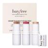 bayfree 3 PCS Makeup Cream Contour Stick Set, Highlighter Stick & Bronzer Stick & Blush Stick, Long Lasting, Natural Face Contour, Dewy & Matte Finish, Multi Stick Trio for All Skin view 1