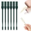 2 in 1 Nasal Hair Cutter, Upgraded Double Sided Nose Hair Knife, Rotating Nasal Hair Razor Cutter with Ear Picker for Women and Men, 360 Degree Rotating Manual Nose Hair Trimmer (Blackish Green-6pcs) view 1
