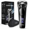 Brightup Electric Razor for Men Face, Wet & Dry Electric Shaver for Men with Pop-up Trimmer, Men's Razor with 4D Flex Precision Blades, USB Fast Charging, LED Display, Travel Lock, Storage Case view 1
