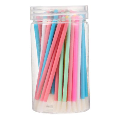 SOESFOUFU 100pcs Disposable Lip Brush Applicators Versatile Makeup Tool for Lip Gloss Lipstick and Concealer Daily Use and Professional Makeup Application