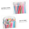 SOESFOUFU 100pcs Disposable Lip Brush Applicators Versatile Makeup Tool for Lip Gloss Lipstick and Concealer Daily Use and Professional Makeup Application view 4