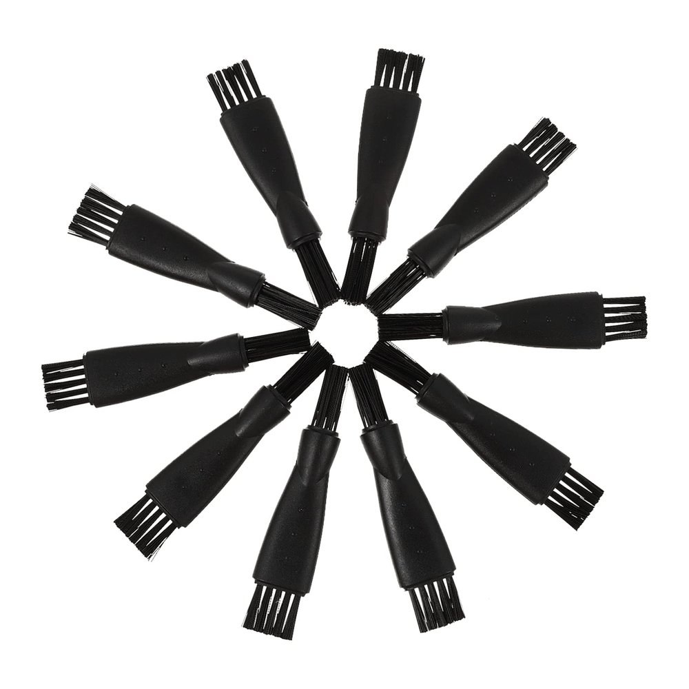 HAPINARY 10pcs Shaver Brush for Electric Cleaning Brush Scrubber Replacement Razor