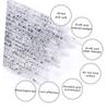 Baluue 200pcs Disposable Eyelash Cleaning Swabs Makeup Removal Rods for Eyelash Extensions and Eyebrow Care Compact Cotton Swabs Fine Tips for Precision Use view 3
