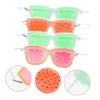 Baluue 4pcs Pvc Eye Mask Set Mixed Gel Ice Eye Mask for Boys and Girls Soothing Cold Compress for Puffiness and Dry for Sleeping Travel and Relaxation view 2