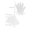 IWOWHERO Breathable Non-Woven Hand Foot Membranes Paraffin Wax Bath Liners for Spa Salon Use view 4