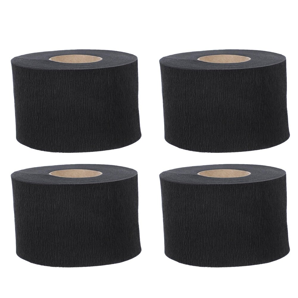 Gogogmee 4rolls Professional Barber Neck Strips Stretchy Neck Paper Hair Cutting Strips Barber Shop Paper Protection Tape