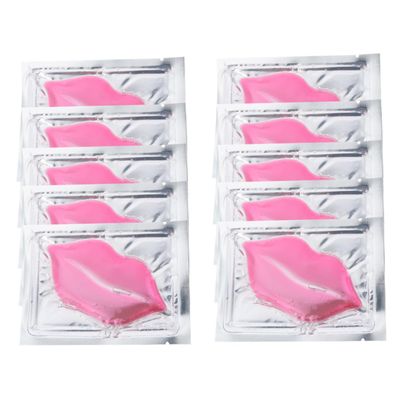 BIUDECO 15pcs Collagen Lip Mask Pad Exfoliating Moisturizing for Women Girls Hydrating and Anti Aging Lip Mask Collagen for Dry