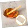 BCOATH Waxing Sticks for Hair Removal Brow Eyebrow Waxing Portable Body Wax Applicators Wooden Spatulas Hair Removal Tools for Women view 2
