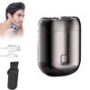 2024 New Upgrade Pocket Shaver, Model Rechargeable Dual-Head Electric Shaver, Mini Portable Electric Shaver, USB Electric Razor for Men, Pocket Size Washable Electric Razor(Gray) view 1