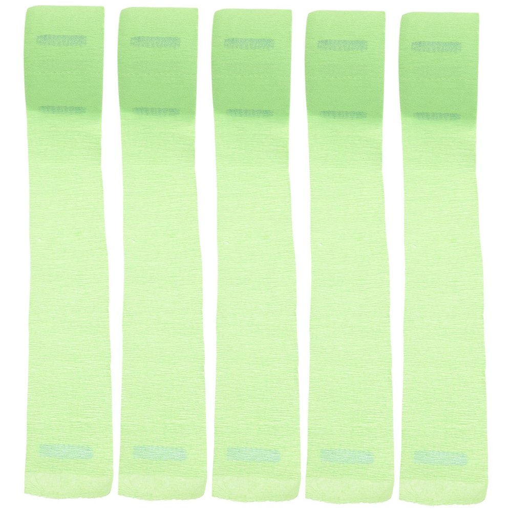 TOVINANNA 5rolls Hairdressing Neck Band Barber Wrap Salon Disposables Stretchy Paper Neck Strip Barber Tape