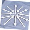 TOVINANNA 30pcs Nasal Hair Wax Rods Nose Wax Applicators Facial Hair Remover Disposables Sticks User-friendly Pain view 3