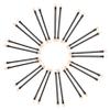 Baluue 30pcs Double-ended Eye Shadow Stick Applicator Makeup Sponge for Natural to Dramatic Eye Looks Professional Eyeshadow Brush Kit Smooth Surface Travel Party Present Set view 1