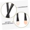 Baluue 30pcs Double-ended Eye Shadow Stick Applicator Makeup Sponge for Natural to Dramatic Eye Looks Professional Eyeshadow Brush Kit Smooth Surface Travel Party Present Set view 3