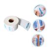 IWOWHERO 10rolls Professional Barber Neck Strips Salon Hairdressing Paper Stretchable Strips for Hair Cutting Neck Protection view 2