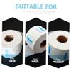 IWOWHERO 10rolls Professional Barber Neck Strips Salon Hairdressing Paper Stretchable Strips for Hair Cutting Neck Protection view 3