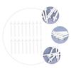 BIUDECO 60pcs Professional Nose Wax Sticks for Facial Hair Removal Wax Sticks Nostril Cleaning Kit view 3