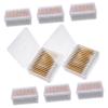 FRCOLOR 1200pcs Double-headed Cotton Swabs for Makeup Disposable Cleaning Tools for Eyelash Care Ear and Face Convenient Cosmetic Application view 1