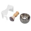 3 PCS Men's Shaving Brush Set with Acrylic Brush Holder and Bubble Bowl, Nylon Bristle Brush Kit for outstanding Grooming view 1