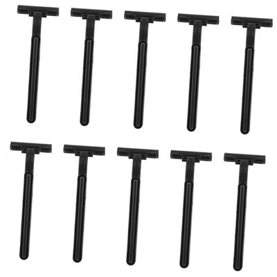 VINTORKY 10pcs Body Hair Trimmer for Men and Women Ergonomic Design Double Convenient for Legs and Arms Disposable Hair Removal Tool