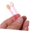 100pcs Dual End Disposable Eyeshadow Sticks with Oval Tips Pink view 4